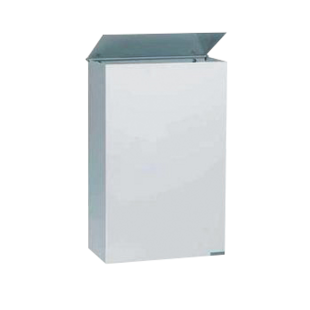 POUBELLE MURALE BASIC 10 L BLANC