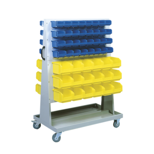 CHARIOT SUR ROUES AVEC BACS SERIE EUROPEAN