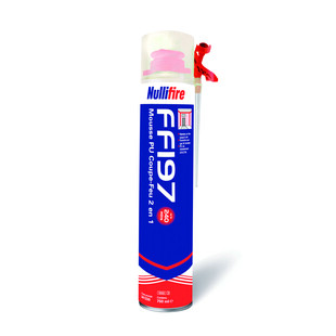 MOUSSE POLYURETHANE COUPE FEU FF197 2EN1 750ML