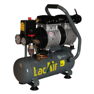 COMPRESSEUR MONOBLOC MONOPHASE SANS HUILE SILENCIEUX SILENT 6/6 SH