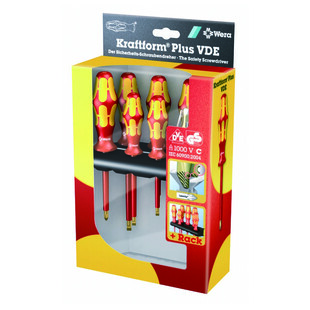 JEU DE TOURNEVIS KRAFTFORM PLUS ELECTRICIEN VDE (7 PIECES)