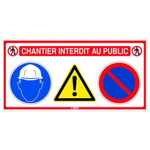 PANNEAU CHANTIER 4 EN 1
