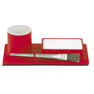 SUPPORT POUR PIERRE ET FLUX AVEC PINCEAU