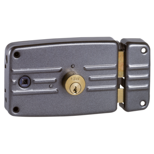 SERRURE CITY EN APPLIQUE A CYLINDRE ROND