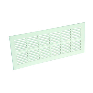 GRILLE AERATION CLASSIQUE RECTANGULAIRE EXTRA PLATE A VISSER