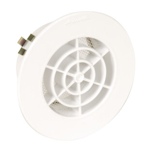 GRILLE D'AERATION INTERIEURE ADAPTABLE SUR TUBE PVC