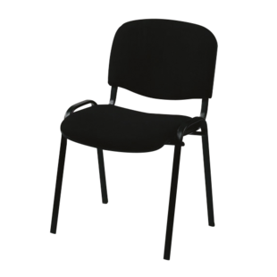 CHAISE VISITEUR TISSU