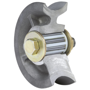 GALET A GORGE RONDE EN FONTE