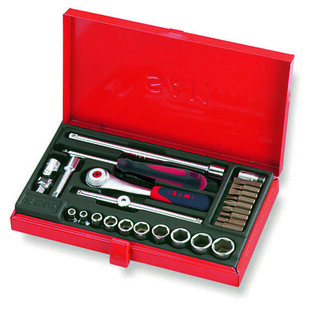 COFFRET A DOUILLES 1/4" 73R26A 6-A