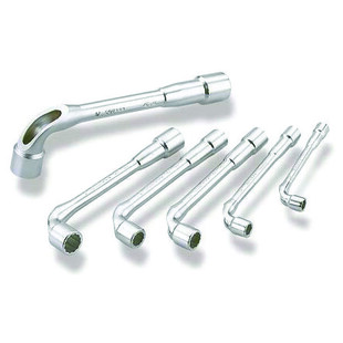 JEU DE 6 CLES A PIPE DEBOUCHEES 6/12P