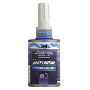 RESINE D'ETANCHEITE GEBETANCHE HYDROCARBURES 75ML
