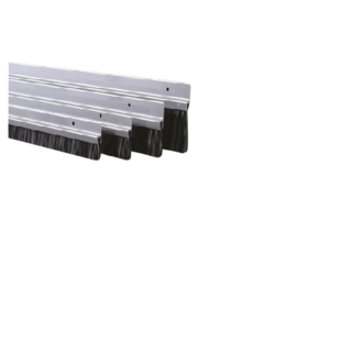 BAS DE PORTE ALUMINIUM AVEC BROSSE