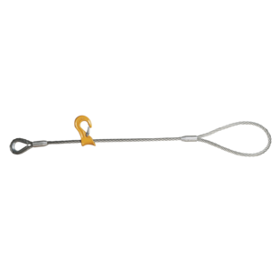 ELINGUE CABLE 1 BRIN A CROCHET COULISSANT A LINGUET