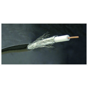 CABLE COAXIAL TV-19 PATC/PH - NOIR -TV NUMERIQUE 350M TOURET