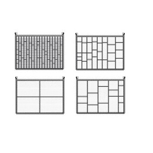 ACCESSOIRE POUR ARMOIRE "GB" A 8 TIROIRS