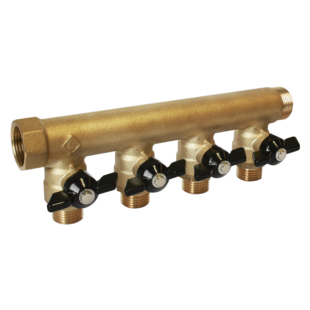 COLLECTEUR A PORTEE PLATE AVEC MINI-VANNES