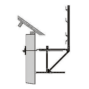 ECHAFAUDAGE ALU DE BASE POUR MUR INFERIEUR 0,50 M