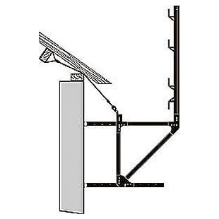 ECHAFAUDAGE ALU CONSOLE TRIANGLE AVEC KIT BLOQUEUR ELINGUE