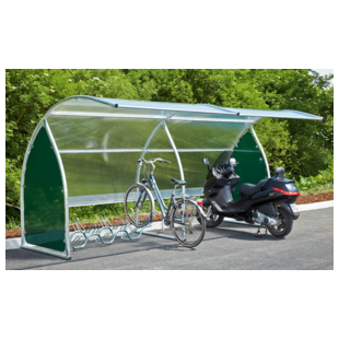 ABRI 6 VELOS SANS RANGE VELO 220X220X210CM