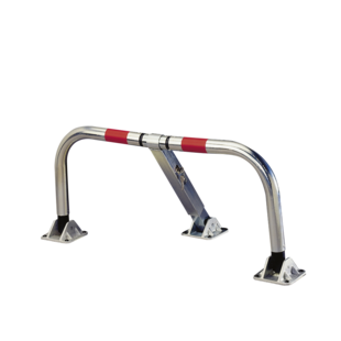 BARRIERE PARKING INDEFORMABLE AVEC AMORTISSEURS 3 PIEDS