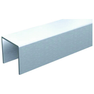 PROFIL U DE GUIDAGE SPORTUB COMPLETE 2M POUR PORTE 80KG 1109