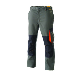 PANTALON G ROK VERT NATURE/CARBONE/ORANGE