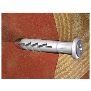 CHEVILLE CLOU-VIS TETE PLATE