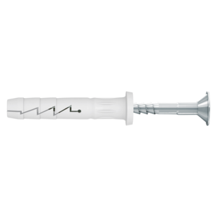 CHEVILLE CLOU-VIS TETE PLATE