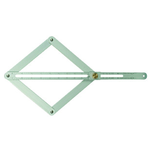 EQUERRE REGLAGE EN ALUMINIUM DE 10 A 170 DEG