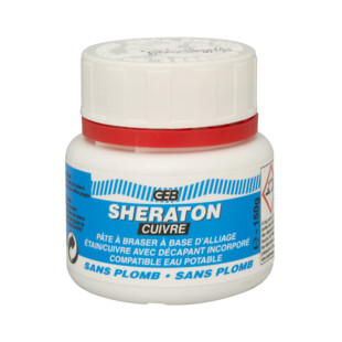 PATE A SOUDER SHERATON CUIVRE 150GR