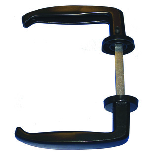 BEQUILLE DOUBLE ZAMAK TUBES 30 A 70 MM