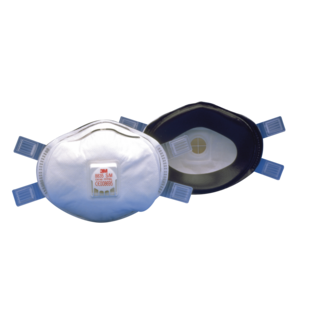 MASQUE COQUE ANTI-POUSSIERES GAMME PREMIUM FFP2R (BOITE DE 5)