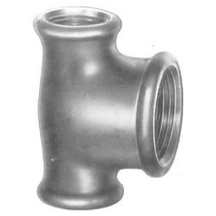 TE REDUIT FEMELLE-FEMELLE-FEMELLE  N°130R GALVANISE