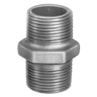 MAMELON EGAL MALE A FILETAGE DROITE-DROITE - N°280 GALVANISE