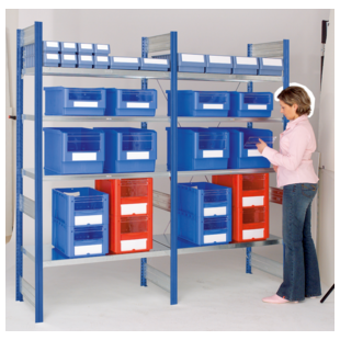 RAYONNAGE AUTOMONTABLE A TABLETTES TYPE EL