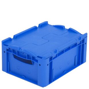 BAC GERBABLE NORME EUROPE AVEC COUVERCLE DOUBLE RABAT SERIE XL