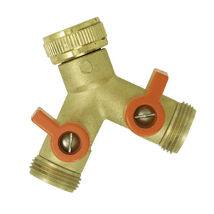 NEZ DE ROBINET SELECTEUR 2 CIRCUITS 20X27