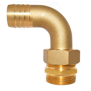 EMBOUT MALE COUDE DEMONTABLE