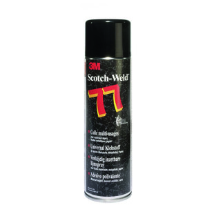COLLE UNIVERSELLE EN AEROSOL 3M SCOTCH-WELD 77