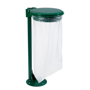 SUPPORT DE SAC AVEC POTEAU SUR PLATINE