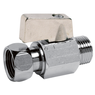 ROBINET DE WC DROIT 1/4 TOUR 3/8