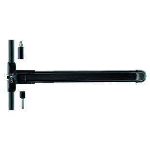 ANTIPANIQUE IDEA PUSH BOLT 3 POINTS LATERAUX NOIR