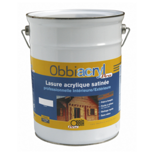 LASURE ACRYLIQUE SATINEE OBBIACRYL PRO