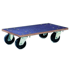 PLATEAU ROULANT BOIS GLISSNOT 600X400 MM 350KG