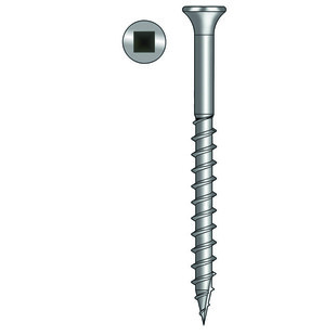 VIS INOX 4,9X76 BOIS SUR BOIS EXTERIEUR (BOITE DE 1000)