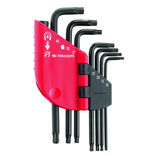 JEU DE 7 CLES MALES TORX/RESISTORX 89SR.J7PB