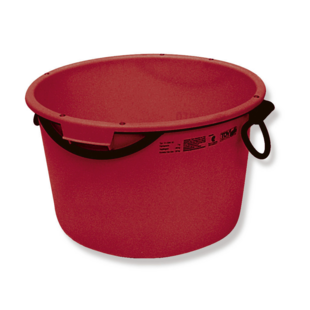 BAC A MORTIER ROND PLASTIQUE 90 L/250 KG...