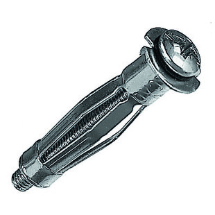 CHEVILLE METALLIQUE AVEC VIS SM