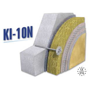 CHEVILLE D'ISOLATION AVEC CLOU METALLIQUE KI 10N