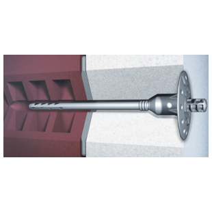 CHEVILLE D'ISOLATION AVEC CLOU METALLIQUE KI 10N